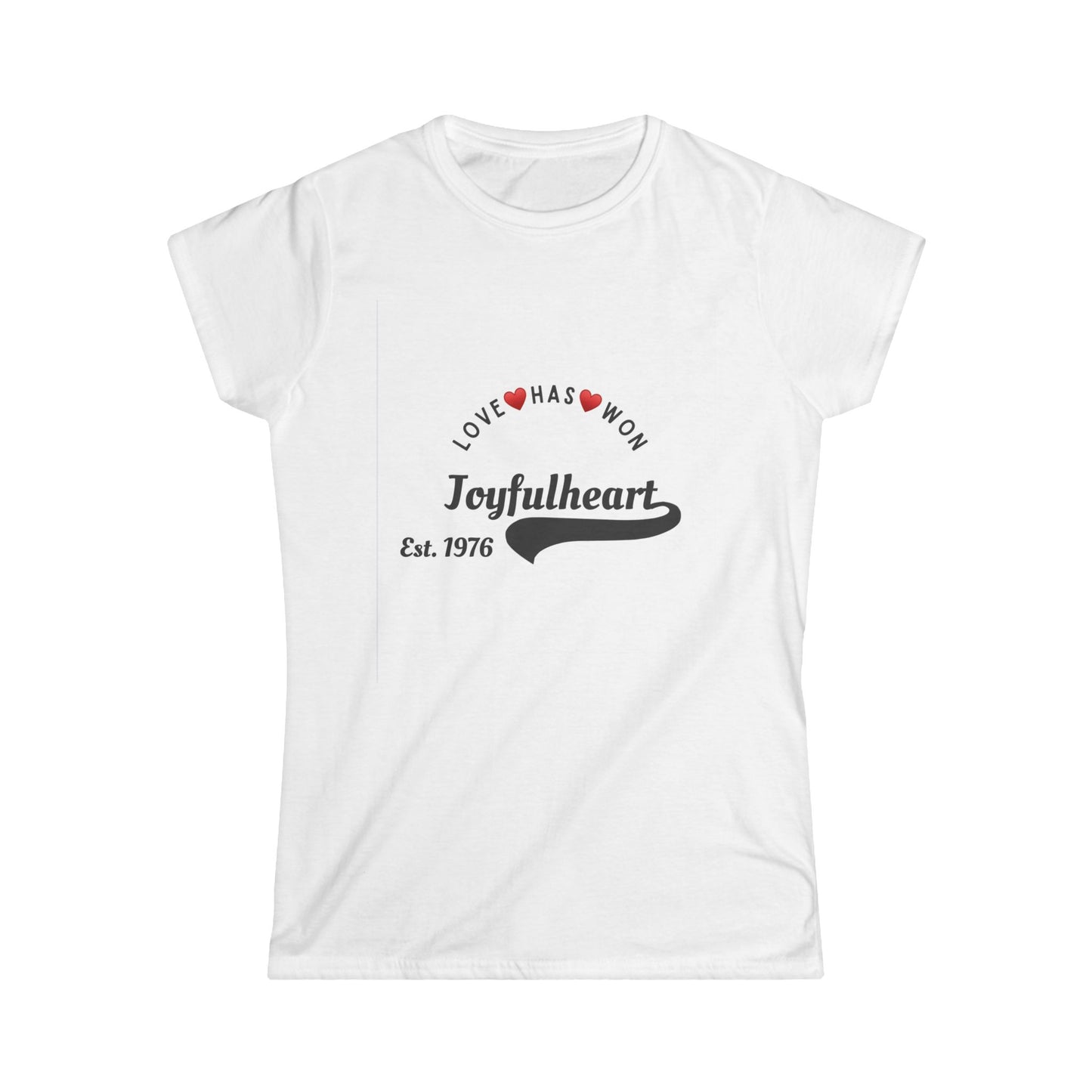Vintage Joyful Heart Path Tee
