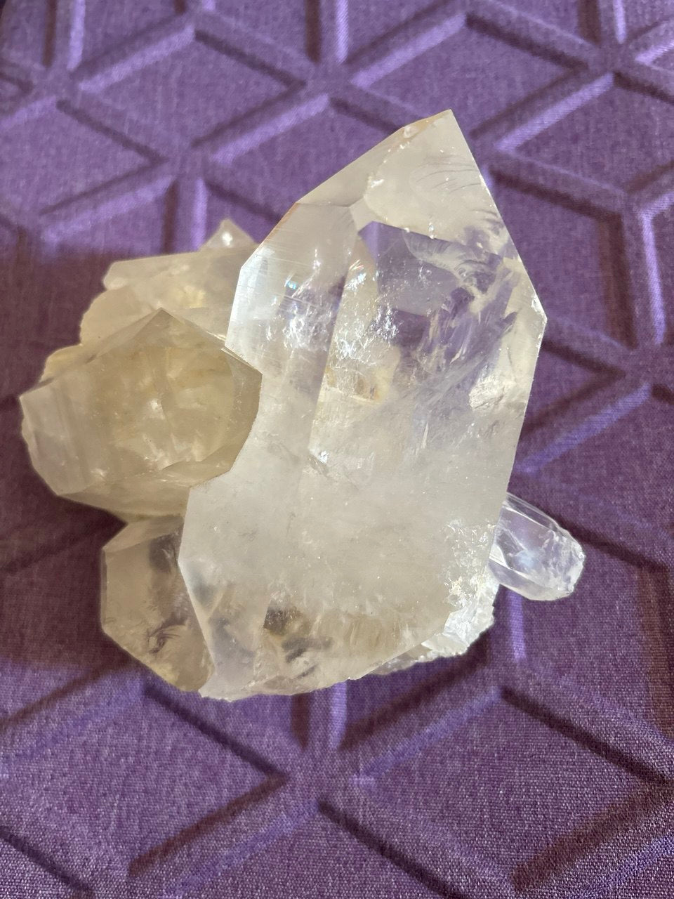 Himalayan Quartz Point Cluster